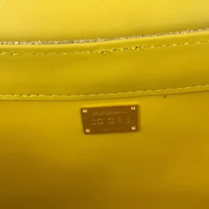 Dolce Gabbana D&G Women DG Girls Phone Bag in Nappa Mordore Leather