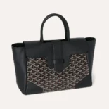 Goyard Women Saïgon Tote Bag-Black SAIGOCMMLTY01CL01P