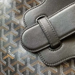 Goyard Women Saïgon Tote Bag-Black SAIGOCMMLTY01CL01P