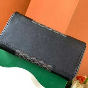 Goyard Women Saïgon Tote Bag-Black SAIGOCMMLTY01CL01P