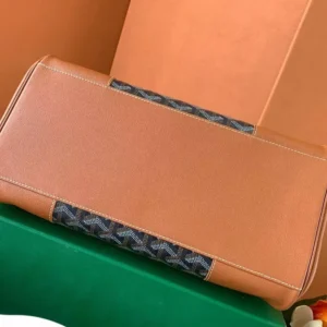 Goyard Women Saïgon Tote Bag-Brown SAIGOCMMLTY01CL03P