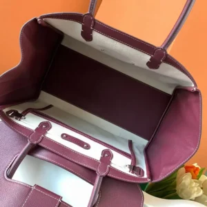 Goyard Women Saïgon Tote Bag-Burgundy SAIGOCMMLTY33CL33P