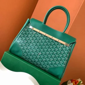 Goyard Women Saïgon Tote Bag-Green SAIGOCMMLTY09CL09P
