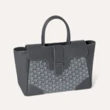 Goyard Women Saïgon Tote Bag-Grey SAIGOCMMLTY51CL51P