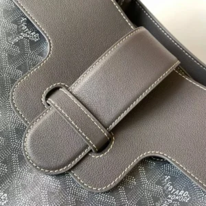 Goyard Women Saïgon Tote Bag-Grey SAIGOCMMLTY51CL51P