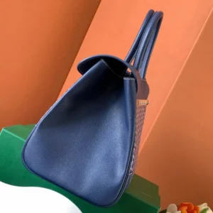 Goyard Women Saïgon Tote Bag-Navy SAIGOCMMLTY12CL12P