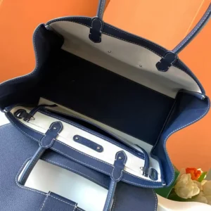 Goyard Women Saïgon Tote Bag-Navy SAIGOCMMLTY12CL12P