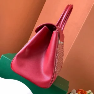 Goyard Women Saïgon Tote Bag-Red SAIGOCMMLTY02CL02P