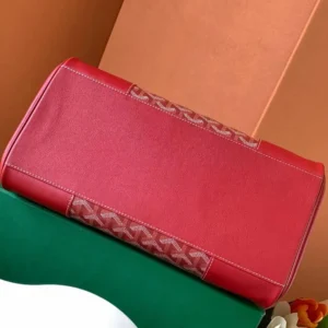 Goyard Women Saïgon Tote Bag-Red SAIGOCMMLTY02CL02P