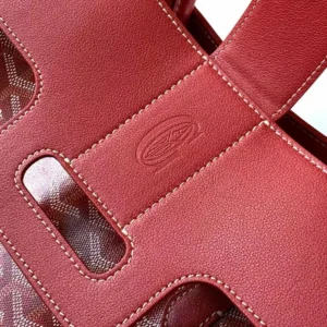 Goyard Women Saïgon Tote Bag-Red SAIGOCMMLTY02CL02P