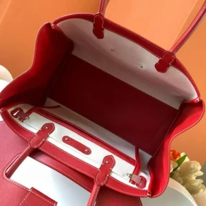 Goyard Women Saïgon Tote Bag-Red SAIGOCMMLTY02CL02P