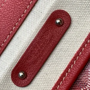 Goyard Women Saïgon Tote Bag-Red SAIGOCMMLTY02CL02P