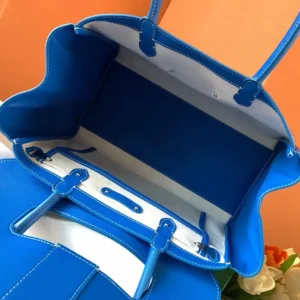 Goyard Women Saïgon Tote Bag-Sky Blue SAIGOCMMLTY10CL10P