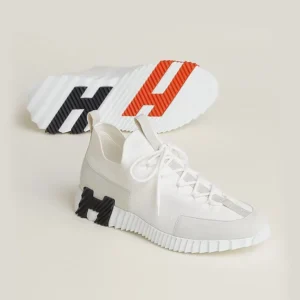 Hermes Unisex Lift Slip-on Sneaker-White H252858ZH91420