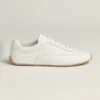 Hermes Unisex Master sneaker in Supple Calfskin-White H261881
