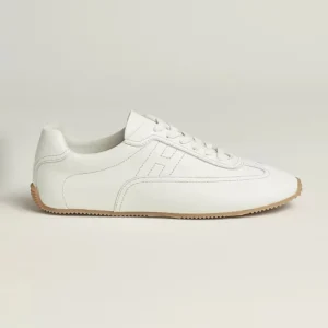 Hermes Unisex Master sneaker in Supple Calfskin-White H261881