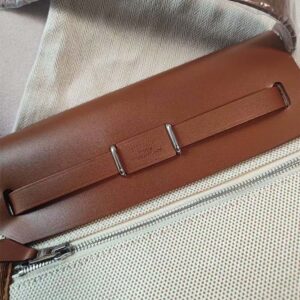 Hermes Women Herbag Zip 20 Bag-Brown