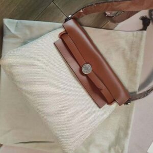 Hermes Women Herbag Zip 20 Bag-Brown