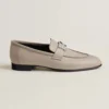 Hermes Women Paris Loafer in Goatskin-Gray H251062Z