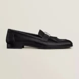 Hermes Women Royal Loafer in Goatskin-Black H181069Z