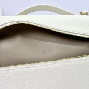 Loro Piana Women Extra Pocket L27-White FAN4043