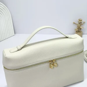 Loro Piana Women Extra Pocket L27-White FAN4043