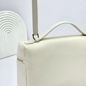 Loro Piana Women Extra Pocket L27-White FAN4043