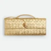 Bottega Veneta Women Andiamo Clutch-Gold 741511V5XF18472