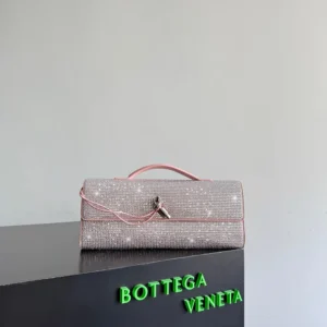 Bottega Veneta Women Andiamo Clutch-Rose 844124V4T126877