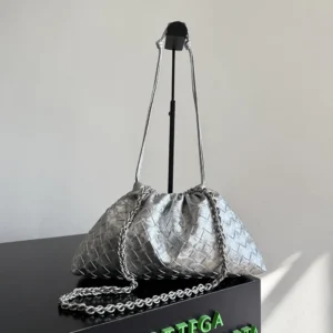 Bottega Veneta Women Dustbag Notte-Silver 844626V5XF08101