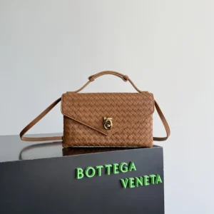 Bottega Veneta Women Knot Lock-Brown 817191V08Z02599