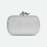 Bottega Veneta Women Knot-Silver 844122V4T131904