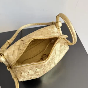 Bottega Veneta Women Loop Top Handle-Gold 844285V5XF18472
