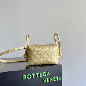 Bottega Veneta Women Loop Top Handle-Gold 844285V5XF18472