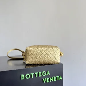 Bottega Veneta Women Loop Top Handle-Gold 844285V5XF18472