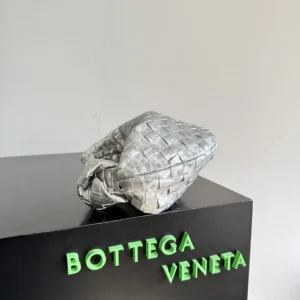Bottega Veneta Women Mini Jodie-Silver 651876V5XF08101