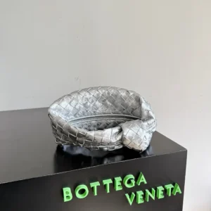 Bottega Veneta Women Mini Jodie-Silver 651876V5XF08101