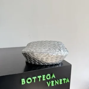 Bottega Veneta Women Mini Jodie-Silver 651876V5XF08101