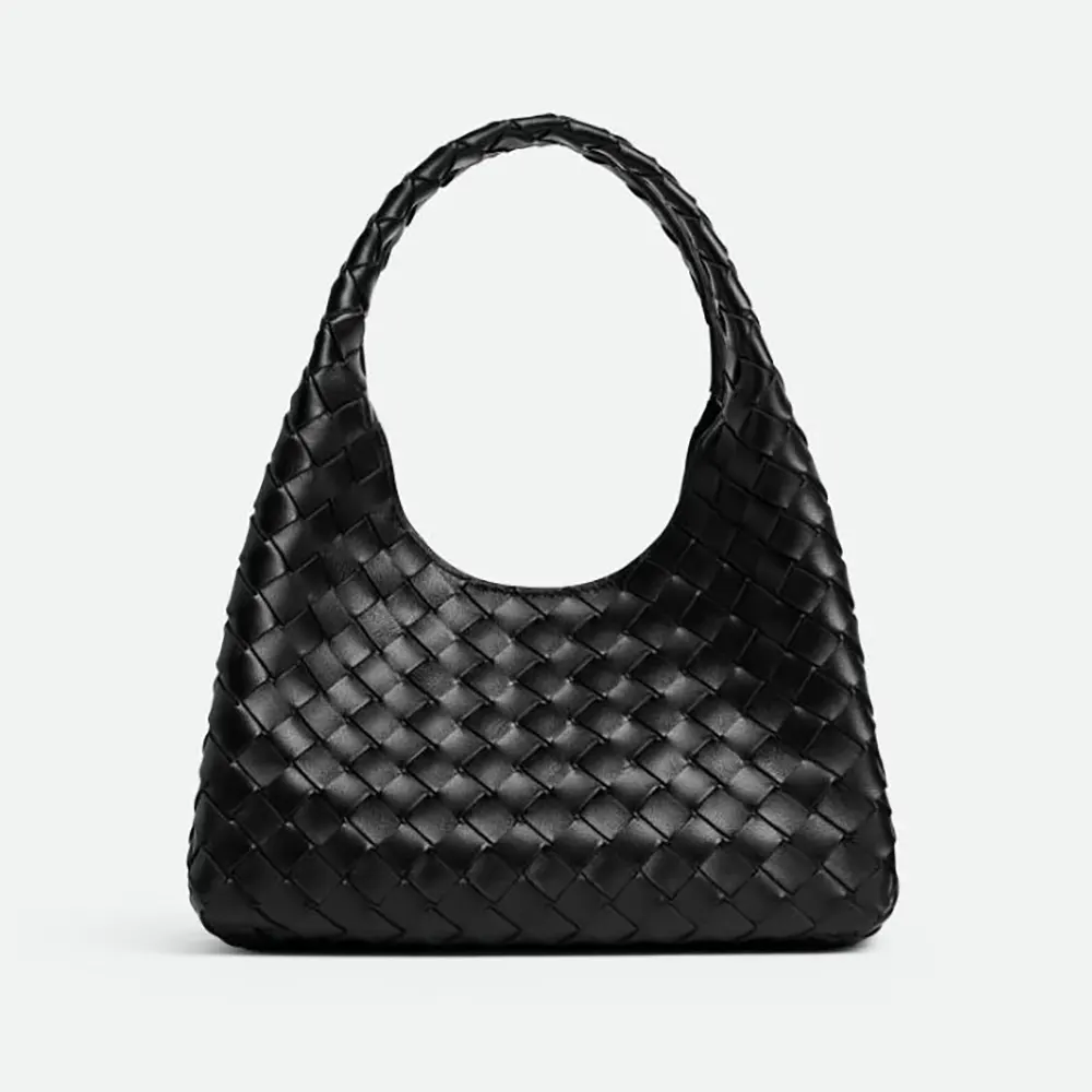 Bottega Veneta Women Small Campana-Black 854248V4SC01019