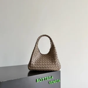 Bottega Veneta Women Small Campana-Chocolate 854248V4SC02360