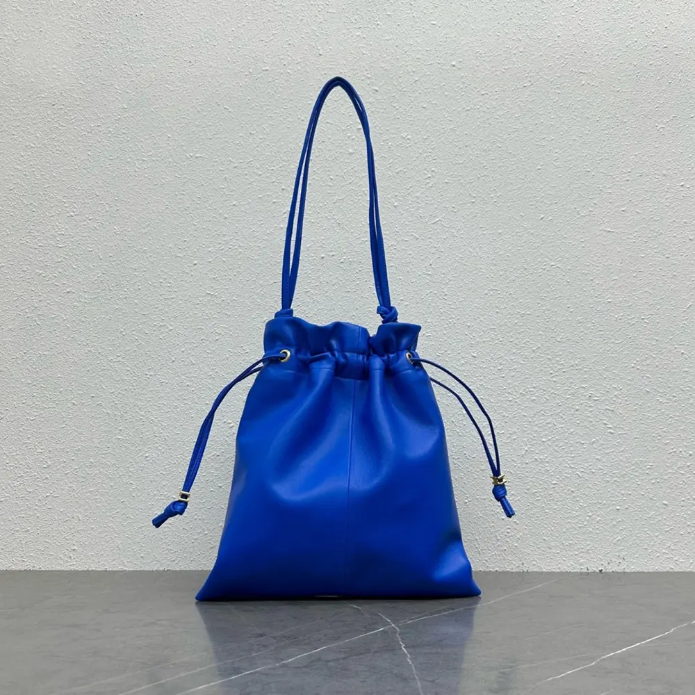 Celine Women Small Crystal Pouch in Lambskin-Blue 123662J79 2 Celine Women Small Crystal Pouch in Lambskin-Blue 123662J79