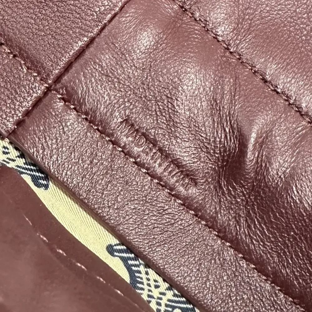 Celine Women Small Crystal Pouch in Lambskin-Maroon 123662J79 7 Celine Women Small Crystal Pouch in Lambskin-Maroon 123662J79