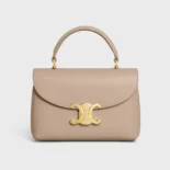 Celine Women Teen Nino Bag in Smooth Satinated Calfskin-Sandy 118113FXK
