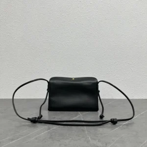 Celine Women Trio Flap In Smooth Lambskin-Black 10P862O86