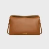 Celine Women Trio Flap In Smooth Lambskin-Brown 10P862O86