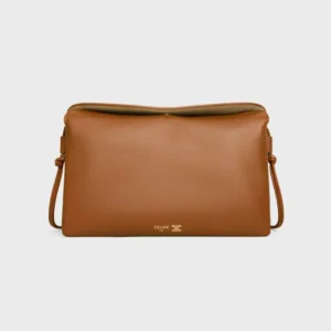 Celine Women Trio Flap In Smooth Lambskin-Brown 10P862O86