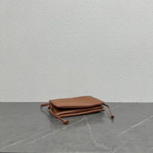 Celine Women Trio Flap In Smooth Lambskin-Brown 10P862O86