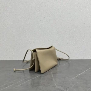 Celine Women Trio Flap In Smooth Lambskin-Sandy 10P862O86