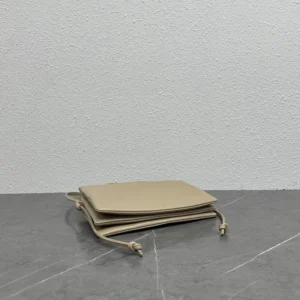 Celine Women Trio Flap In Smooth Lambskin-Sandy 10P862O86