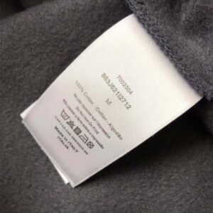 Dior Men CD Icon Sweatshirt Black Cotton Fleece 113J699A0531